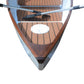 11.5 ft Composite whitehall dinghy with teak accent
