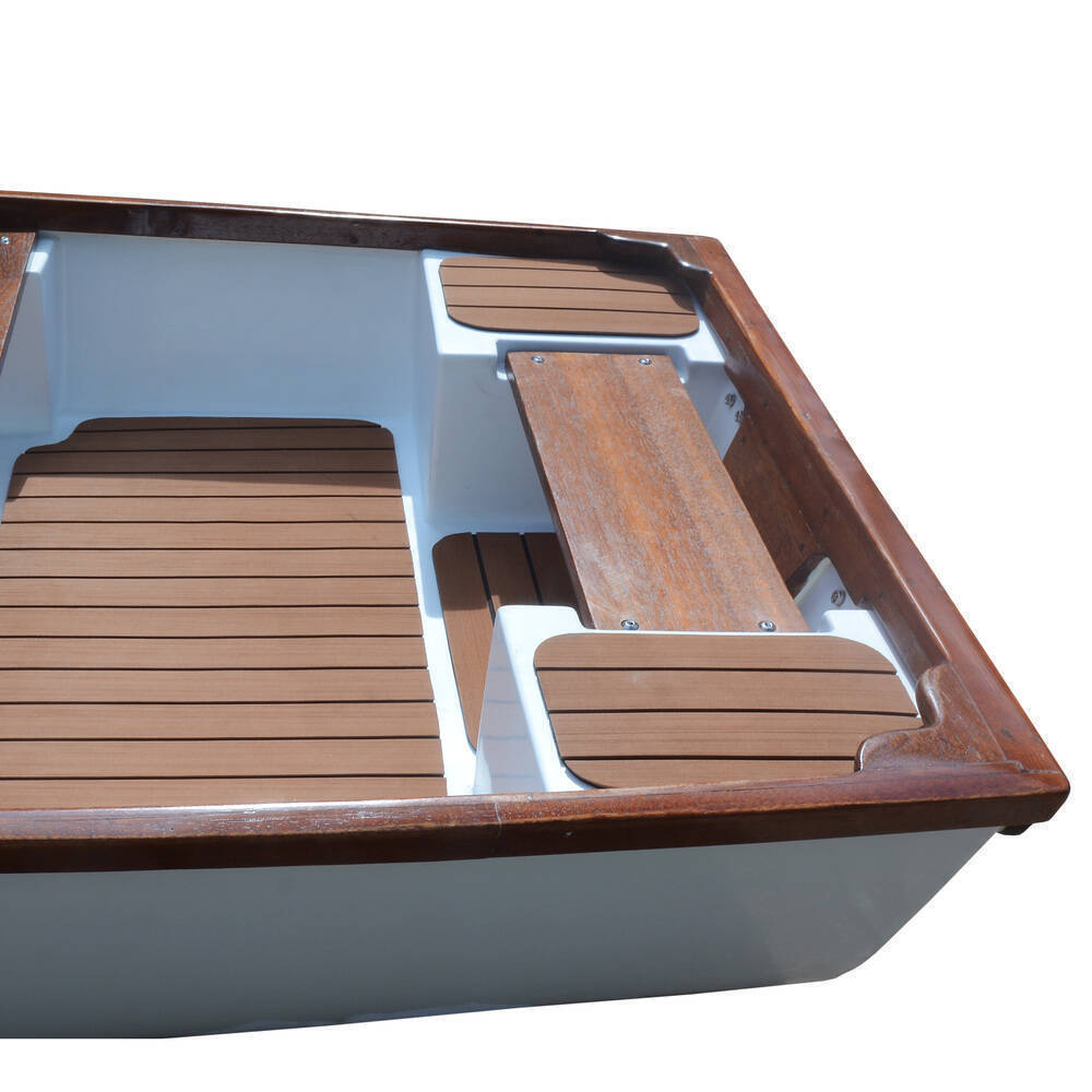 11.5 ft Composite whitehall dinghy with teak accent