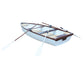 11.5 ft Composite whitehall dinghy with teak accent