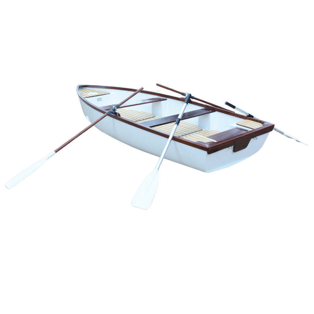 11.5 ft Composite whitehall dinghy with teak accent