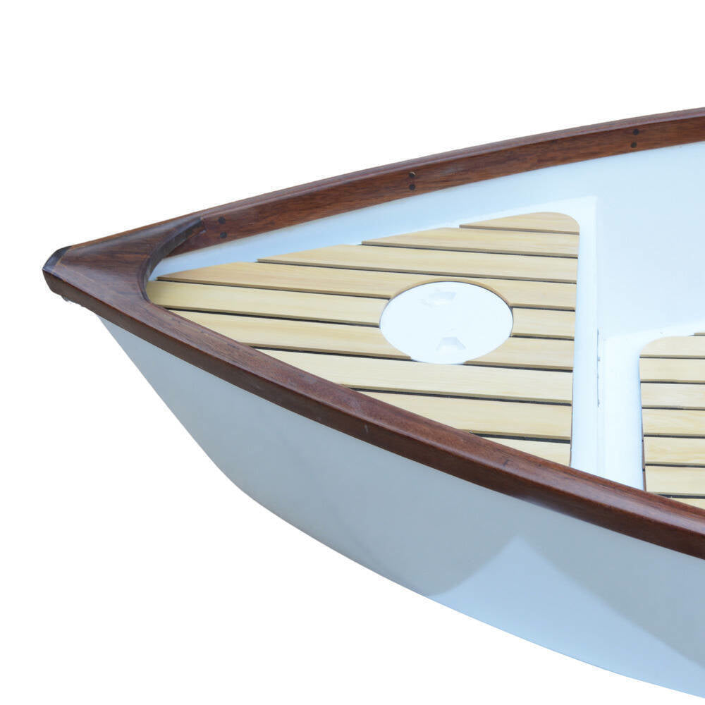11.5 ft Composite whitehall dinghy with teak accent