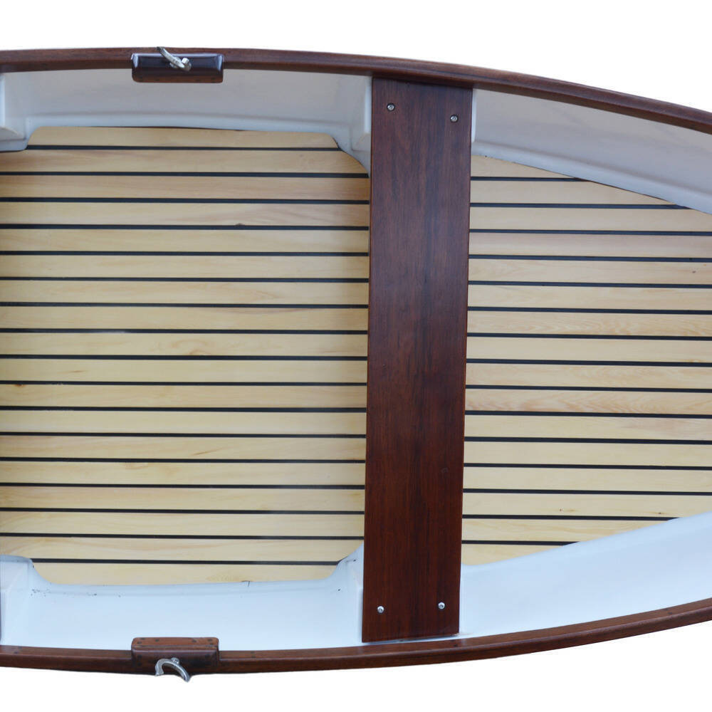 11.5 ft Composite whitehall dinghy with teak accent