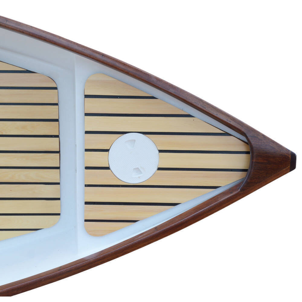 11.5 ft Composite whitehall dinghy with teak accent
