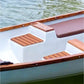 18ft Composite Whitehall Row Boat w. Teak Gunwale