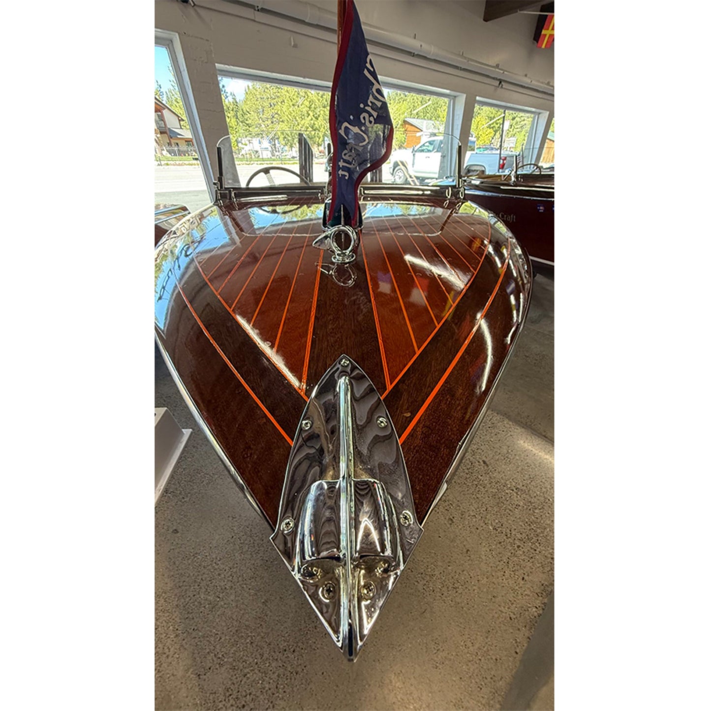 1940 19 Ft. Chris Craft Barrel Back Custom Built Boat Replica