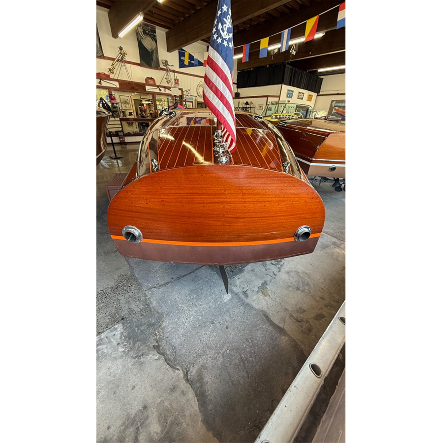 1940 19 Ft. Chris Craft Barrel Back Custom Built Boat Replica