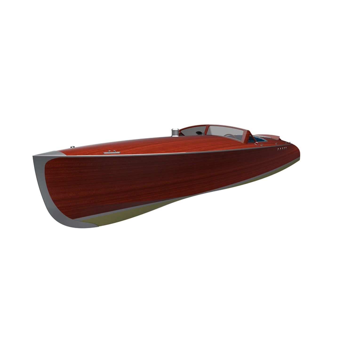Hacker Craft Evangeline Special 33 foot runabout 1924 Custom Built Replica Boat