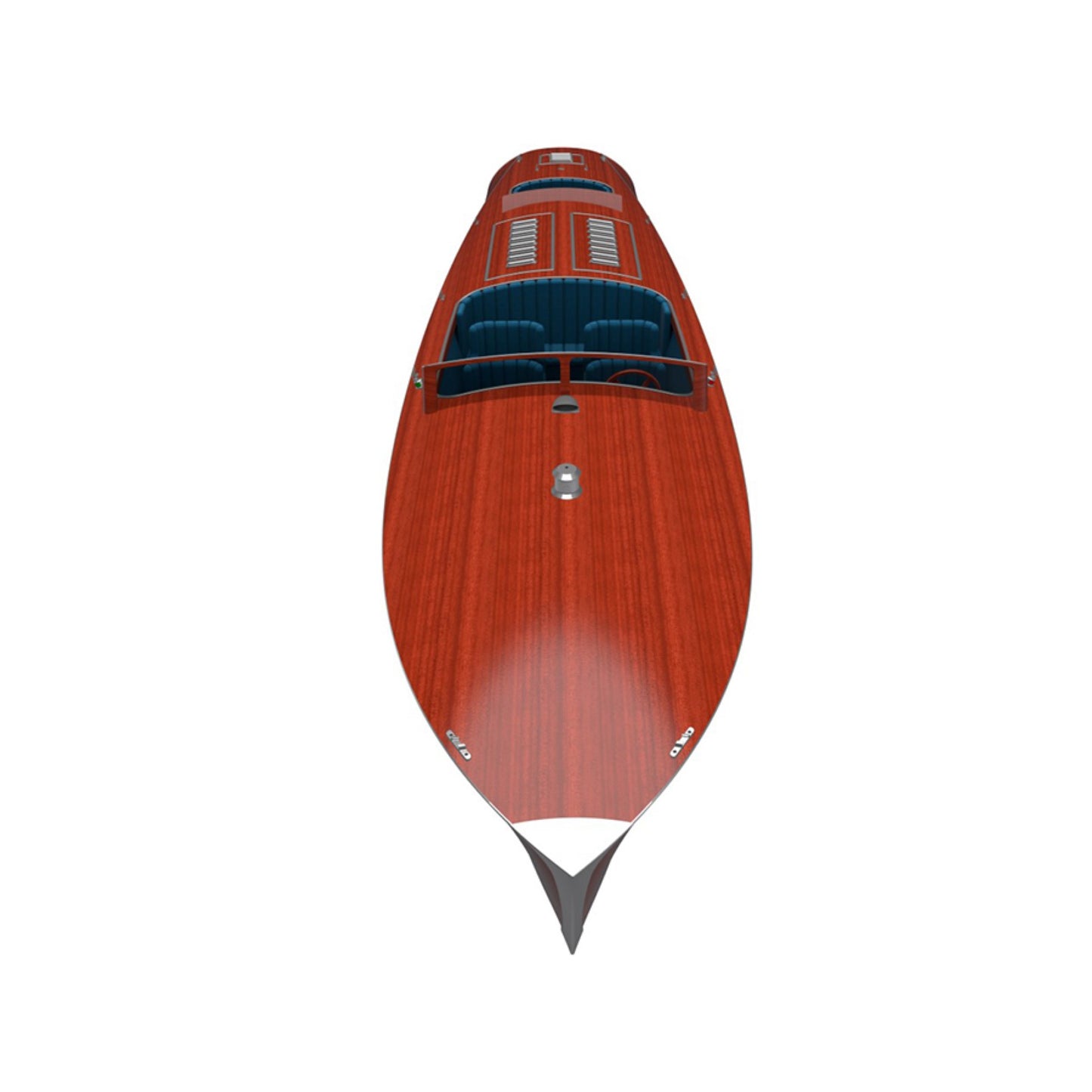 Hacker Craft Evangeline Special 33 foot runabout 1924 Custom Built Replica Boat