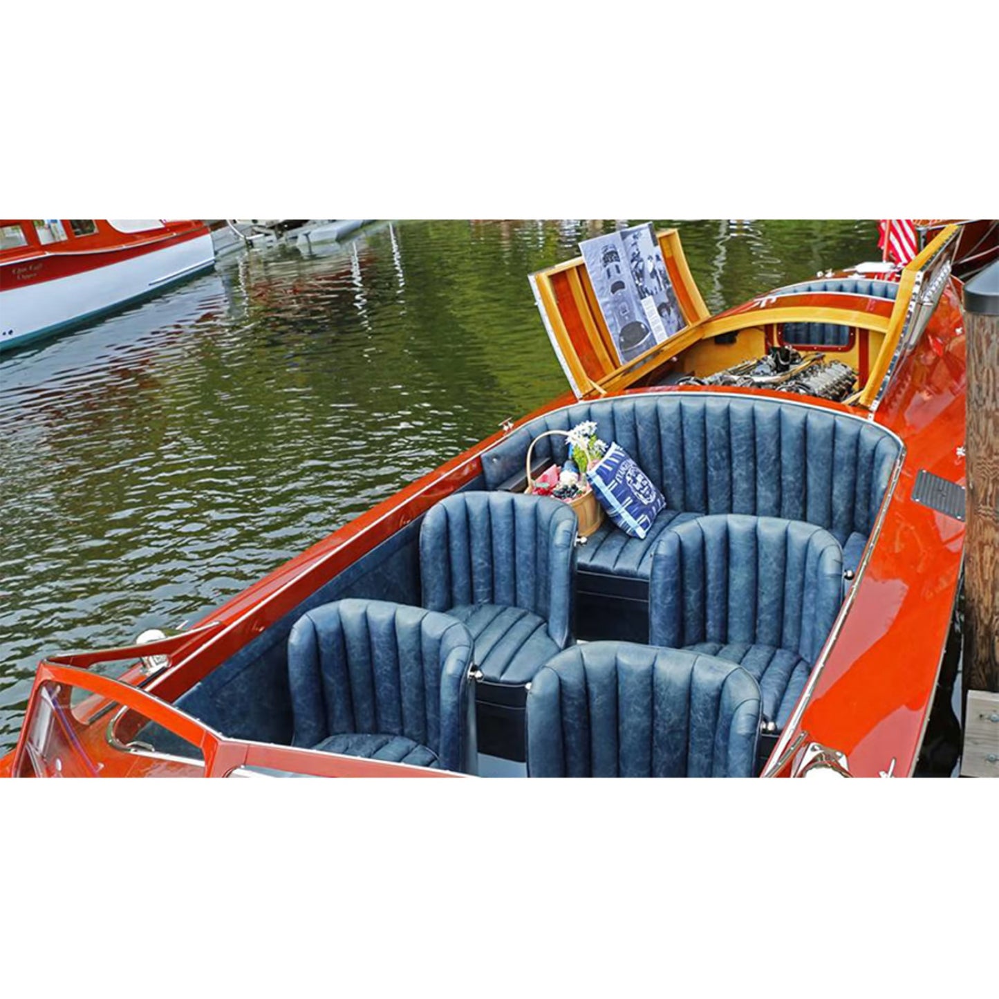 Hacker Craft Evangeline Special 33 foot runabout 1924 Custom Built Replica Boat