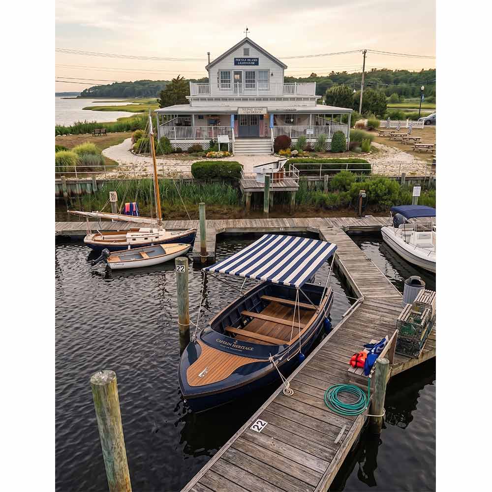 16ft Composite Boat with Canopy