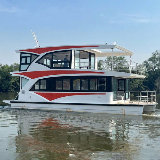 HOUSEBOAT 41ft Custom Build & Factory Visit with Luxury Travel Experience | Deposit