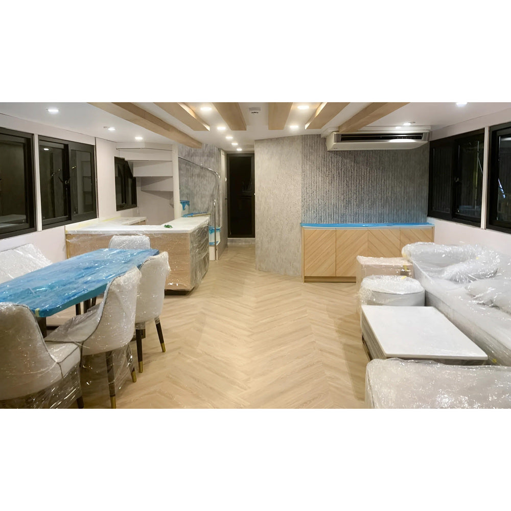 HOUSEBOAT 41ft Custom Build & Factory Visit with Luxury Travel Experience | Deposit