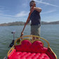 Venetian Gondola Wooden Boat 15 ft.