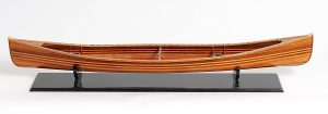 Shop wooden canoe model for home décor - Wooden Boat USA
