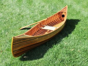 Buy wooden canoe with ribs curved bow 10ft - Wooden Boat USA