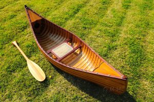 Buy 6 ft wooden canoe with ribs home décor - Wooden Boat USA