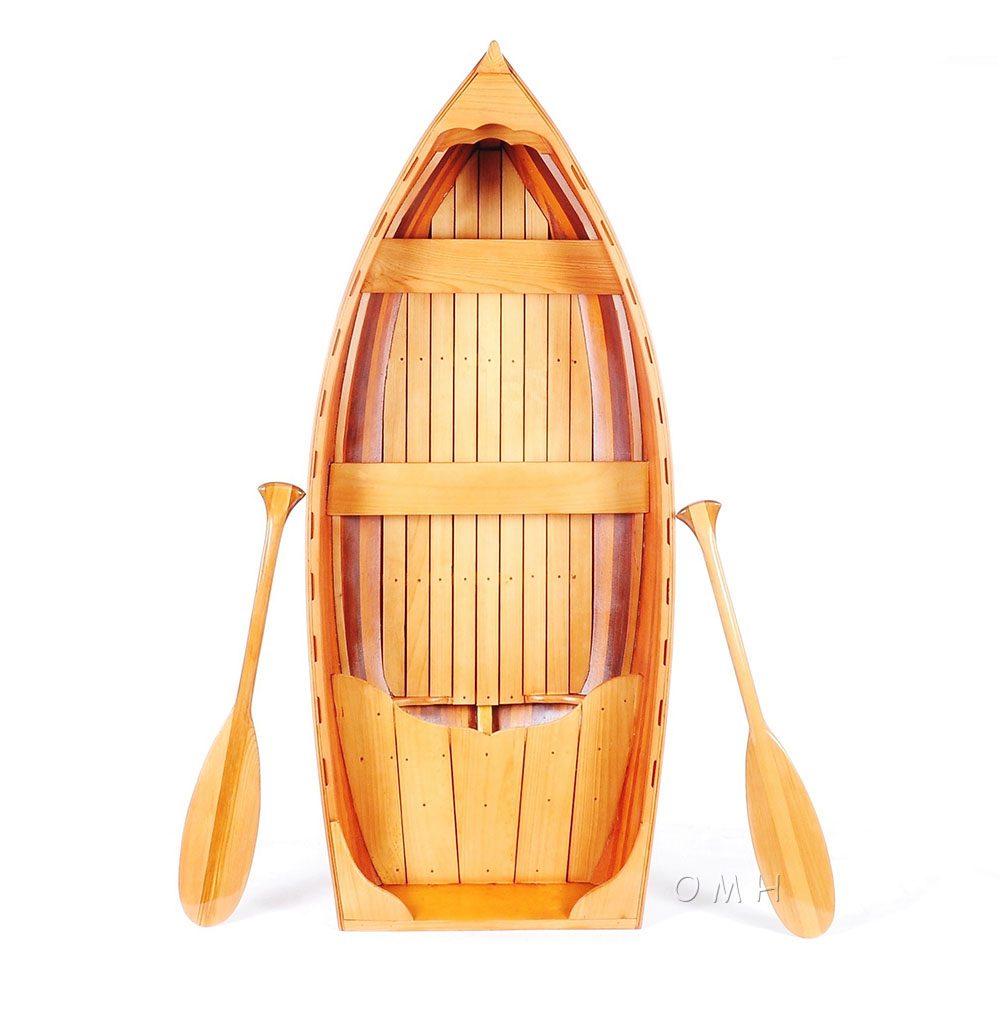 Explore Home Décor Whitehall Dinghy Boat - Wooden Boat USA