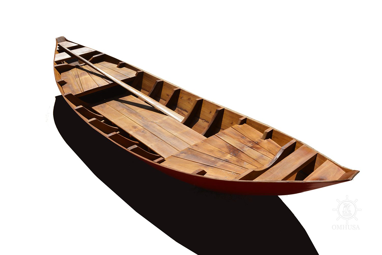 Buy Chinese Sampan Boat, Display only boat - Wooden Boat USA