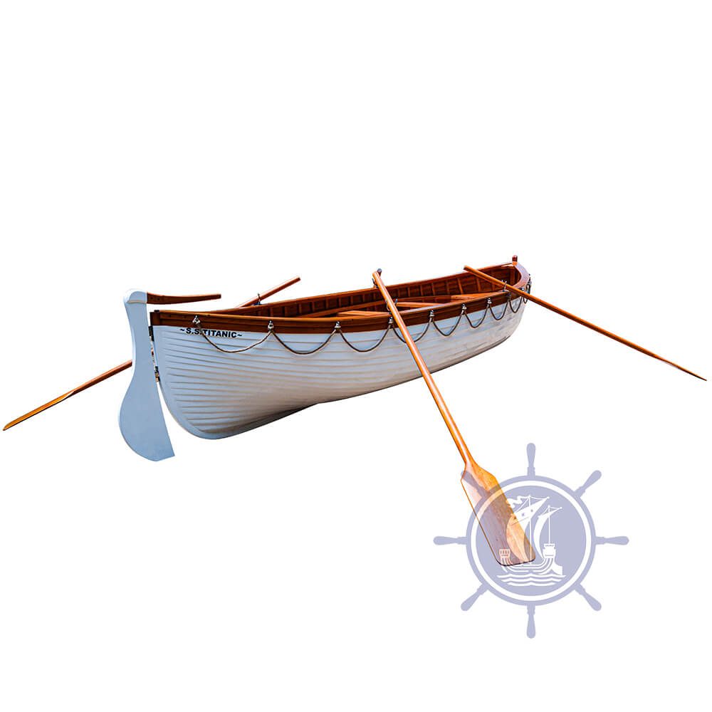 Shop RMS Titanic Lifeboat Replica Online - Wooden Boat USA